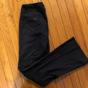 Navy blue Exact stretch dress pants Limited